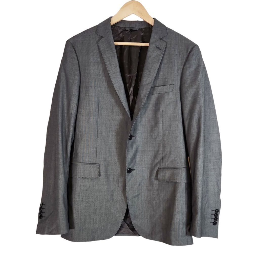 John Varvatos Slim Fit Wool Blazer Size 50L